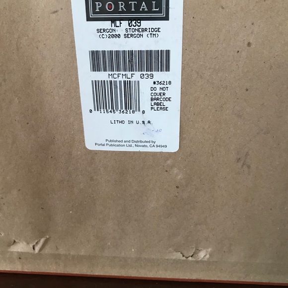 Sergon Stonebridge Litho perfect condition expensi - Picture 7 of 8